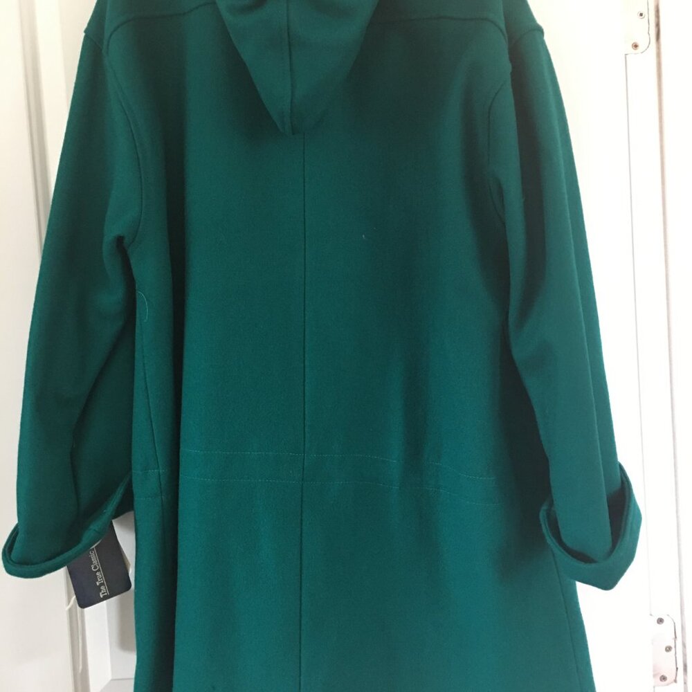 Hunters Run Forest Green Wool Blend Women's Coat - Made in the USA. Size Medium. - Picture 14 of 14